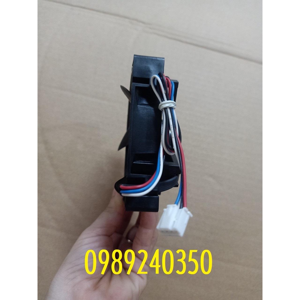 Quạt tủ lạnh Sharp 12V 4 dây 9x9cm chính hãng