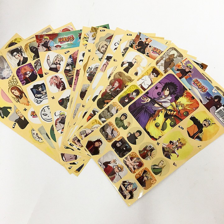 Ảnh dán lẻ tấm sticker One Piece Đảo Hải Tặc album ảnh dán anime quà tặng dễ thương