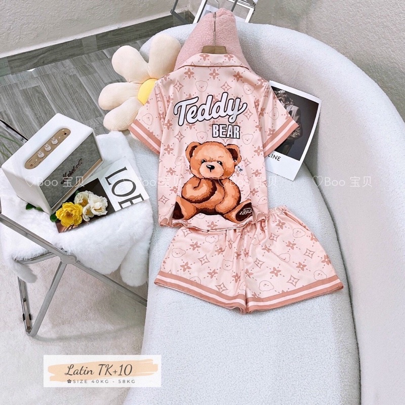 Đồ bộ đùi LỤA LATIN Boo Boo cực hot