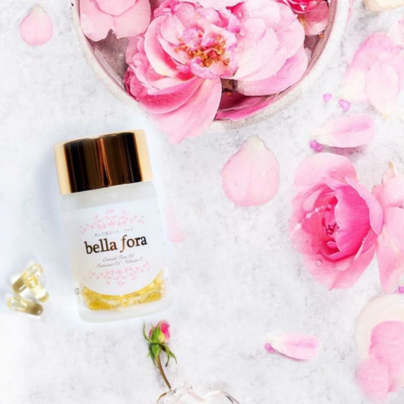 Viên tạo mùi hương cơ thể và cân bằng nội tiết tố Bella Fora(hàng chính hãng)