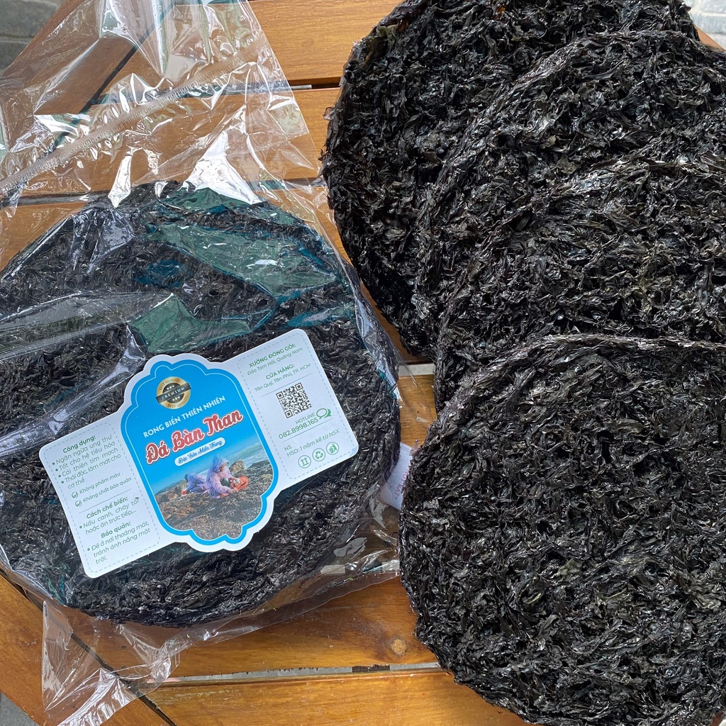 Rong Biển Nấu Canh, Cháy Tỏi LOẠI NGON - Rong Biển Bàn Than - Rong Mứt Thiên Nhiên Miền Trung - HCM