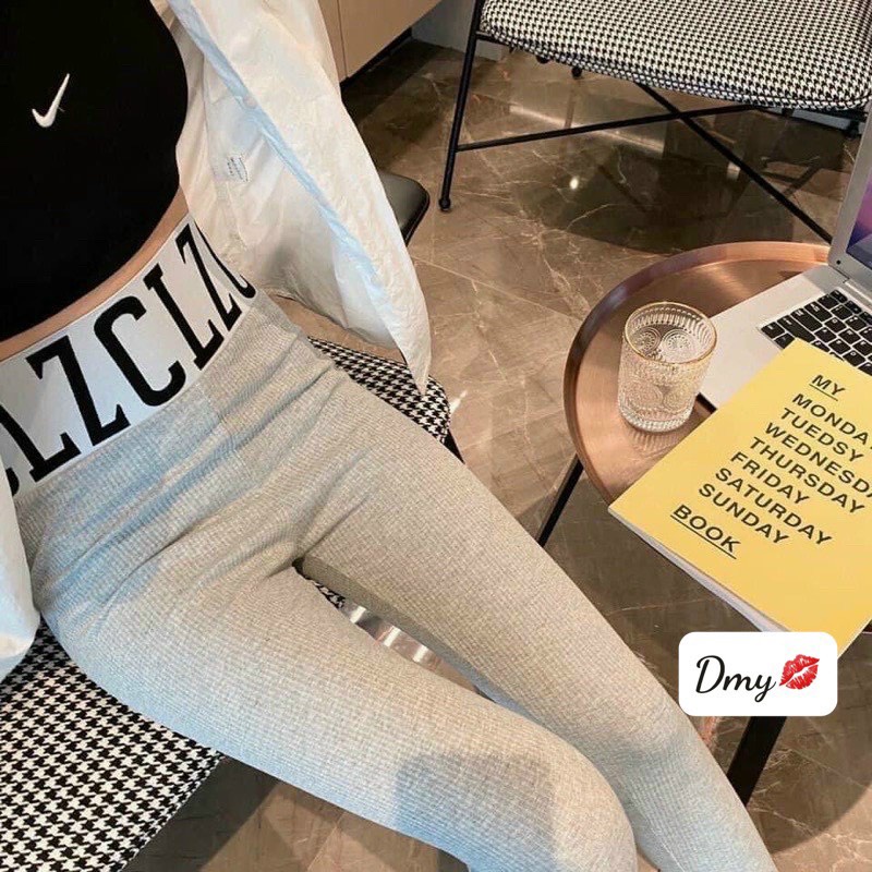Quần legging, Quần Legging nữ cao cấp dáng dài cạp cao chống xoắn, dài lưng.