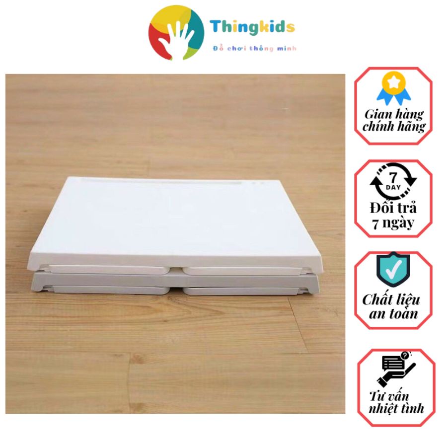 Bàn học, làm việc chân gấp gọn bằng nhựa - Thingkids