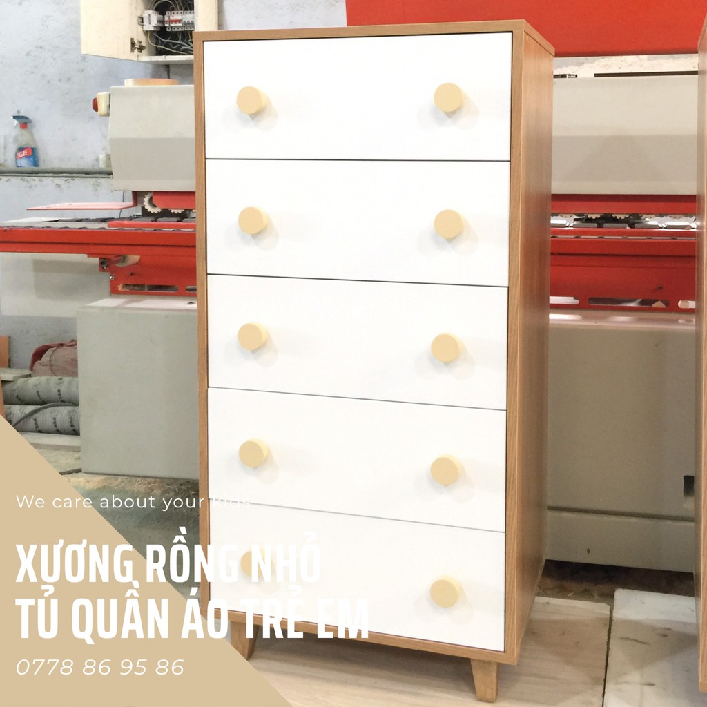 SET 2 tủ quần áo trẻ em bằng gỗ_Xương Rồng Nhỏ