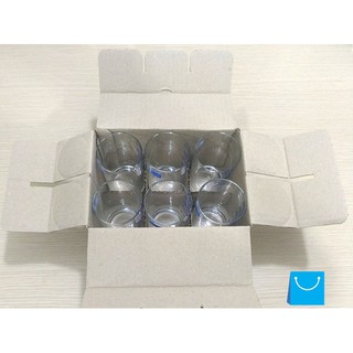 Set 2 Cốc thủy tinh chia vạch Ocean Thái Lan 200ml