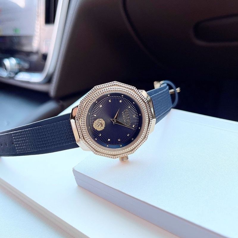 Đồng hồ nữ Versus dây da, mặt 37mm