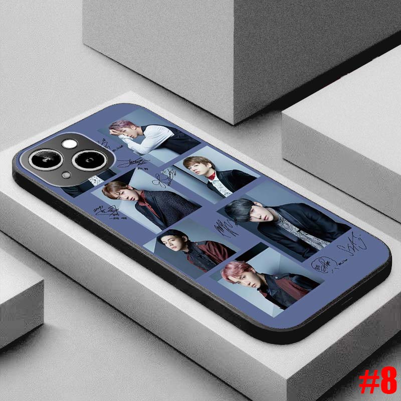 Ốp lưng TPU mềm For iPhone X 6 6s 6Plus 6s Plus 7 7Plus 8 8Plus 5 5s SE BTS hoa văn