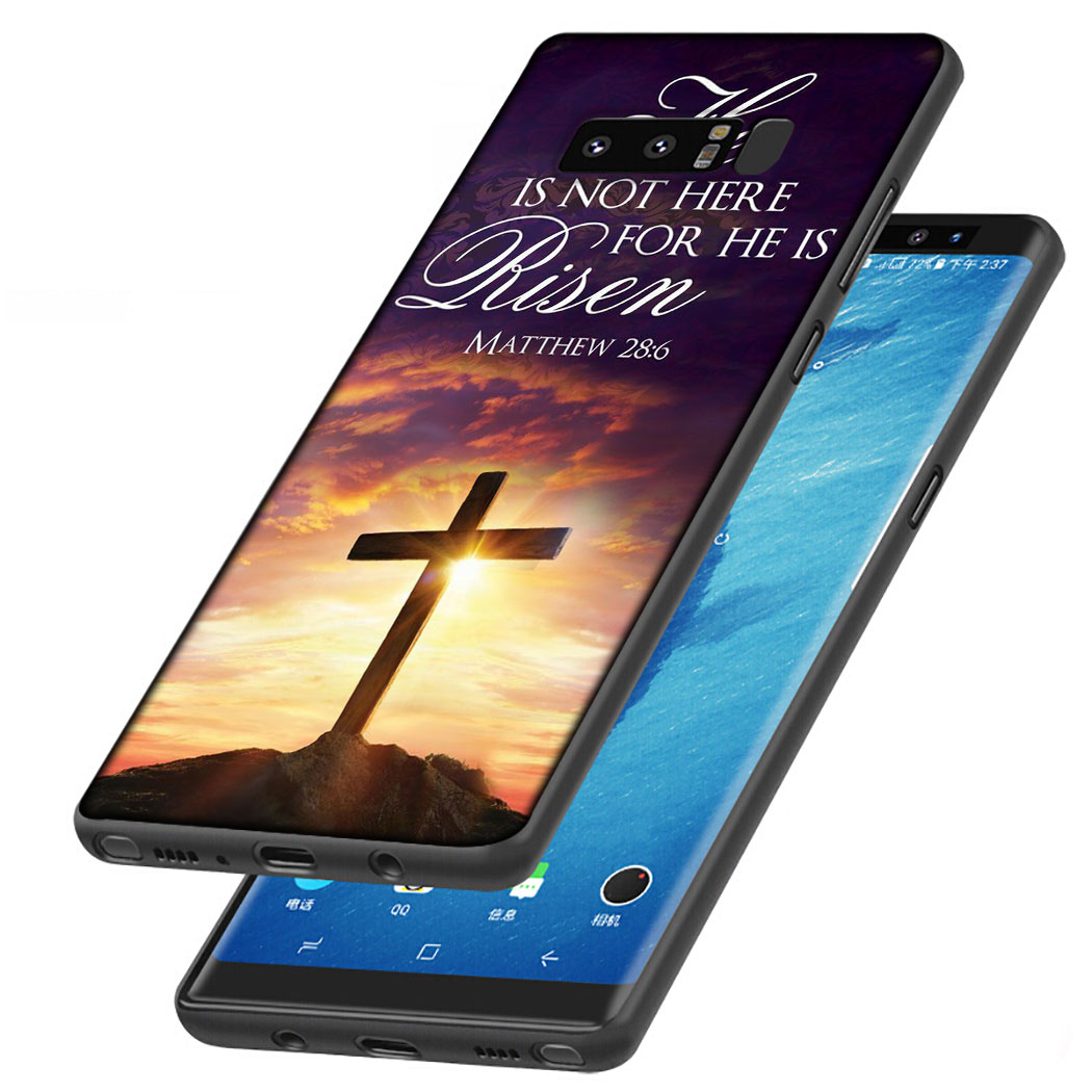 Ốp Điện Thoại Silicon Mềm In Hình Thánh Giá Kinh Thánh Cho Samsung J4 J6 Core Prime S6 Edge S7 J7 J8 Goo12