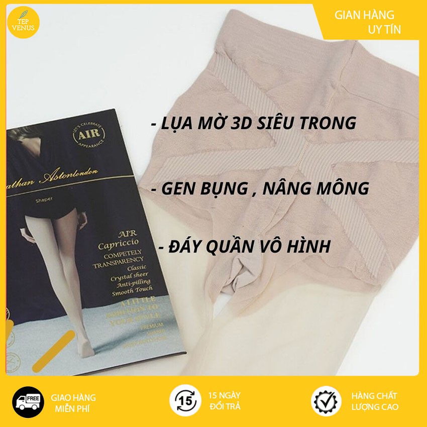 [CAO CẤP] QUẦN TẤT 3D SIÊU MỎNG -GEN BỤNG - NÂNG MÔNG - CHỐNG TIA UV