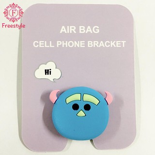 3D Air Holder Cute Cartoon Stand Rabbit Cat Bear Socket For Apple Android Mobile Phone