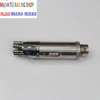 Lon pô nòng súng xoay AHM bạc