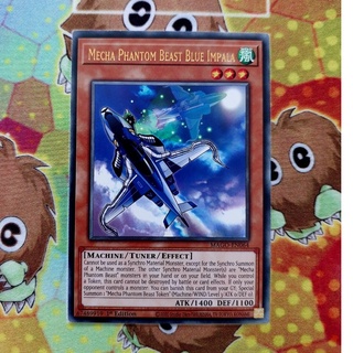 [ Đỗ Lạc Shop ] Thẻ Bài Mint90 Yugioh Monster Mecha Phantom Beast Blue Impala - MAGO-EN064 - Rare