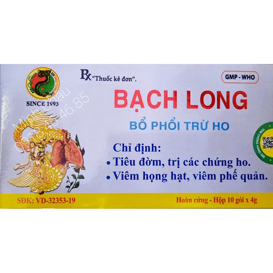 Bạch Long bổ phổi trừ ho