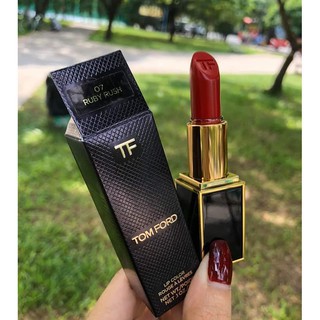 Son Tom Ford Matte Màu 07 Ruby Rush + Màu 06 Flame