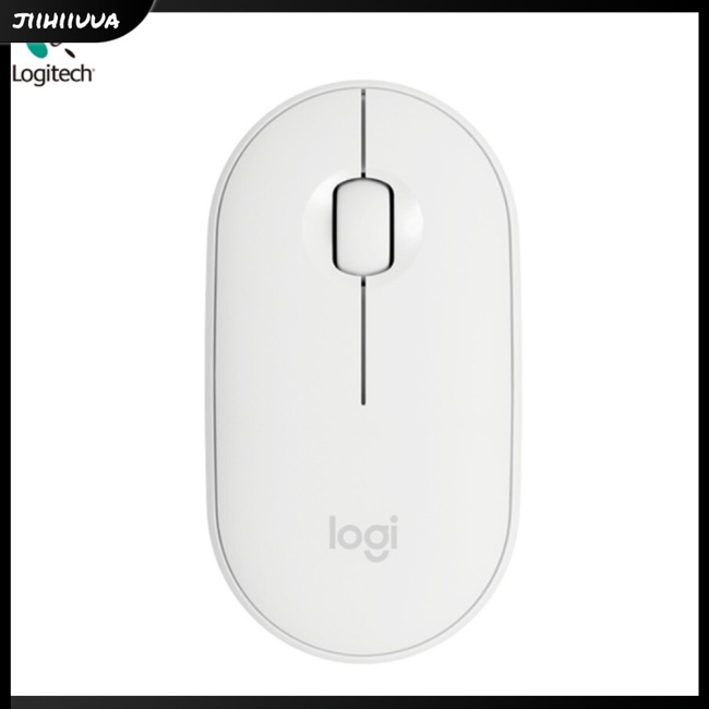 Chuột Bluetooth Không Dây JL- Logitech Pebble M350 5.2 + 2.4G Chế Độ Kép Yên Tĩnh