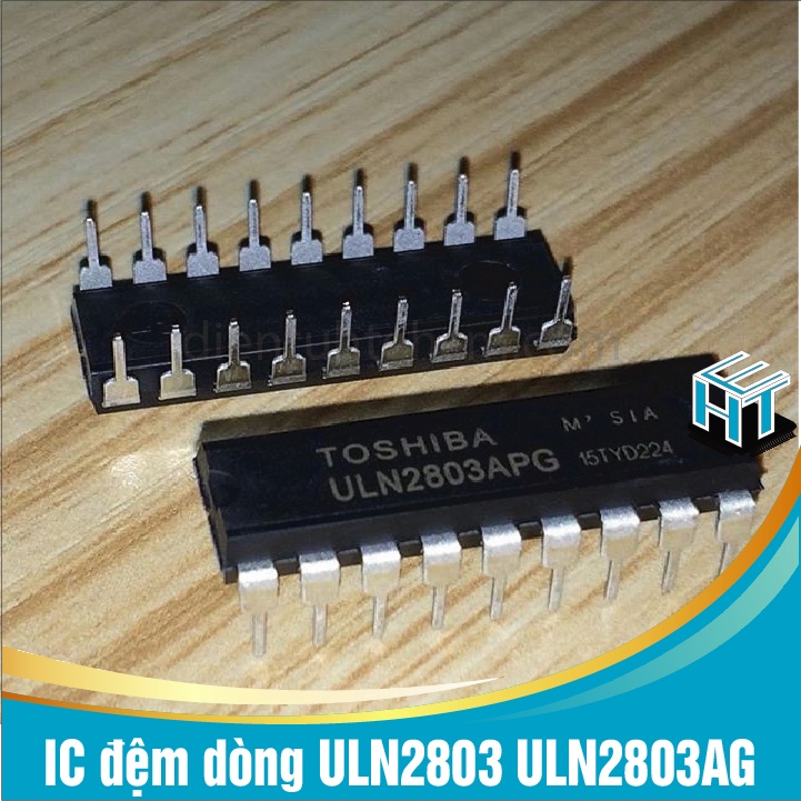 COMBO 4 con IC đệm dòng ULN2803 ULN2803AG