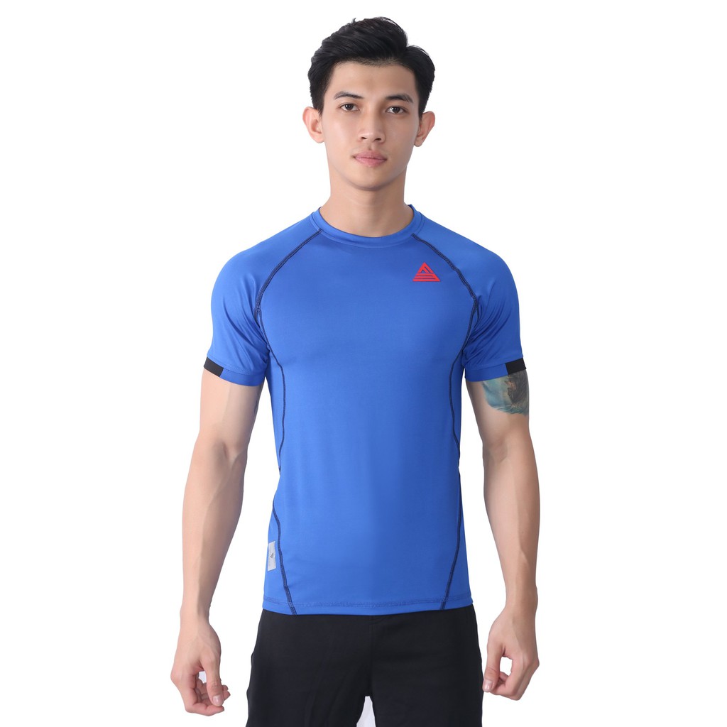 [Mã PMSAS18 giảm 3K đơn 50K] Áo Tập GYM Ôm Body Nam Tay Ngắn  FITME COMPRESSION