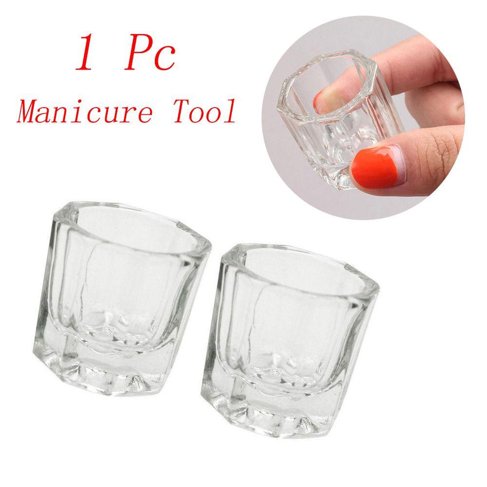 EXPEN Cốc Thủy Tinh Mini Đựng Phụ Kiện Làm Móng Nghệ Thuật