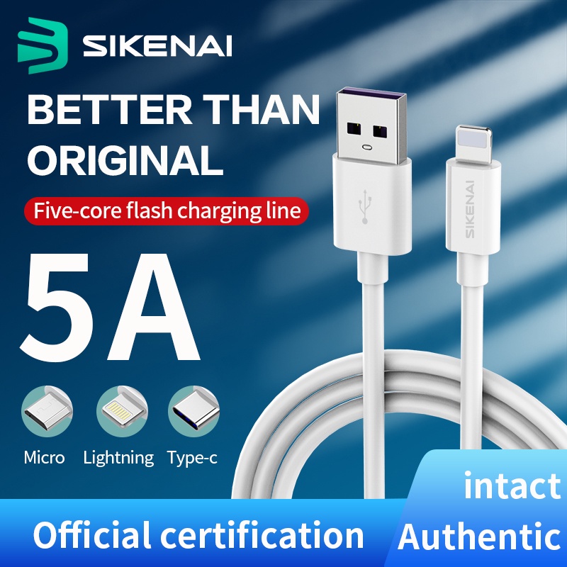 Cáp sạc IP SIKENAI SK-05 dài 1.2m Bảo hành 12 tháng