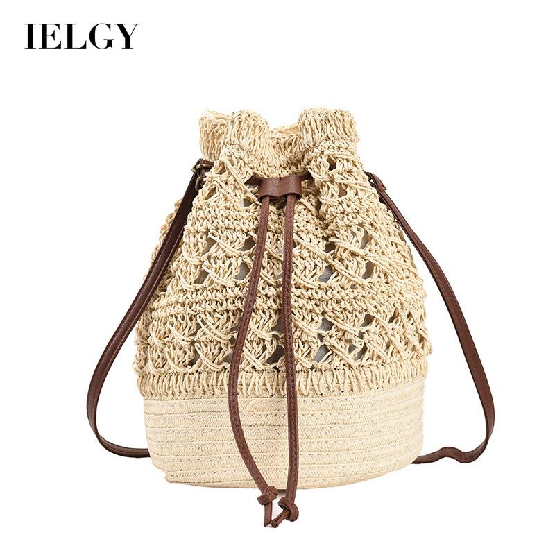 IELGY Túi Đeo Vai Vải Dệt Thời Trang Dễ Phối Đồ Cho Nữ