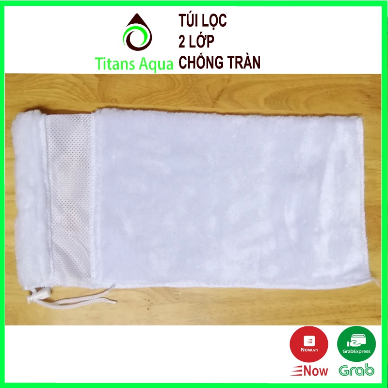 TÚI LỌC CHỐNG TRÀN - TÚI LỌC 3D TỔ ONG - lọc thô cặn bẩn hiệu quả
