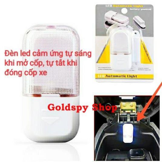 Đèn Led Cảm Ứng Tự Sáng Khi Mở Cốp Xe Máy, Ô Tô - Đèn Cốp Xe Tự Động Bật Tắt