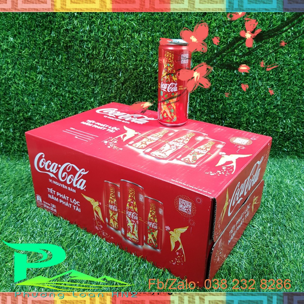 Combo 12 lon Cocacola 320ml