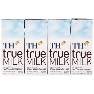 THÙNG 48 HỘP 180ML SỮA TH TRUE MILK