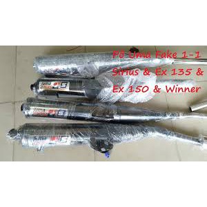 PÔ UMA Ex 150 ex 135  1.1 móc Tiếng Ấm lực SIÊU CHUẨN kèm cổ INOX 304 xịn Lắp đặt như zin