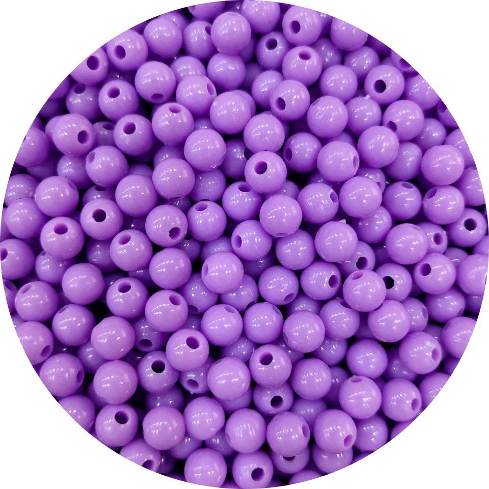 Bộ Hạt Nhựa Nhiều Màu Sắc Kích Thước 6Mm/8mm/10mm Dùng Làm Đồ Trang Sức Thủ Công