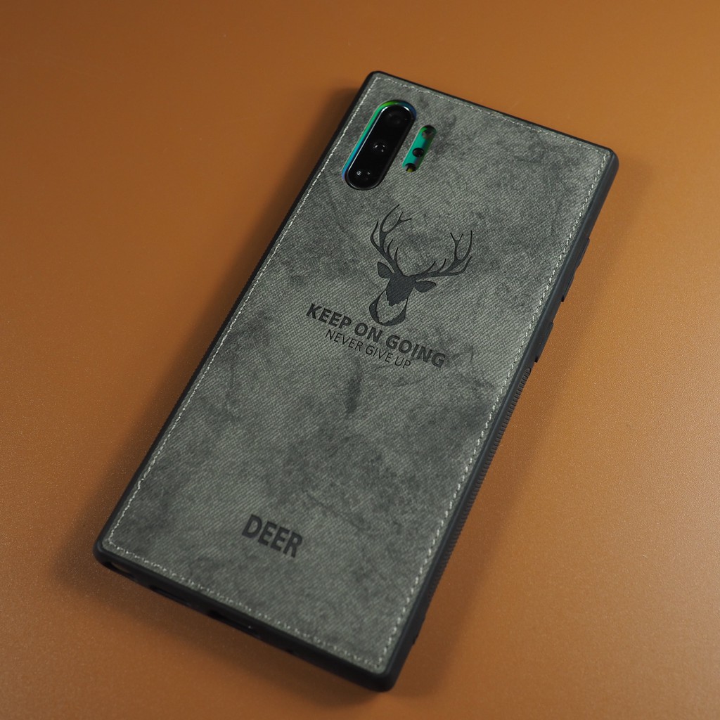 Ốp Note 8 silicon vải jean hình hươu Dee | BigBuy360 - bigbuy360.vn