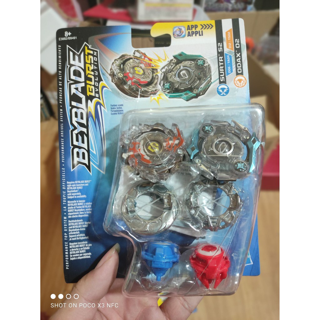 mô hình quay beyblade burst hasbro set 3