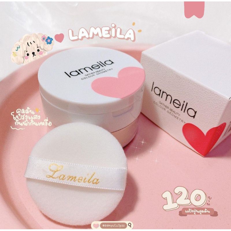 [Mã SRJULY1619 giảm 15K đơn 50K] Phấn Phủ Kiềm Dầu TRÁI TIM TRẮNG YÊU 3050 Lameila Mềm MỊN Nội Địa Giá Sỉ Tốt | BigBuy360 - bigbuy360.vn