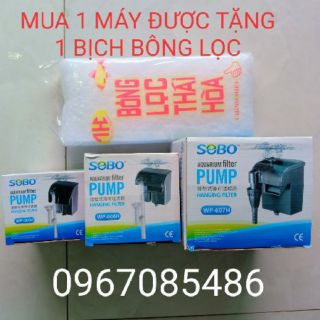 MÁY LỌC THÁC HỒ THỦY SINH , MÁY LỌC 303 , 606 , 607 TẶNG KÈM 1 GÓI BÔNG LỌC