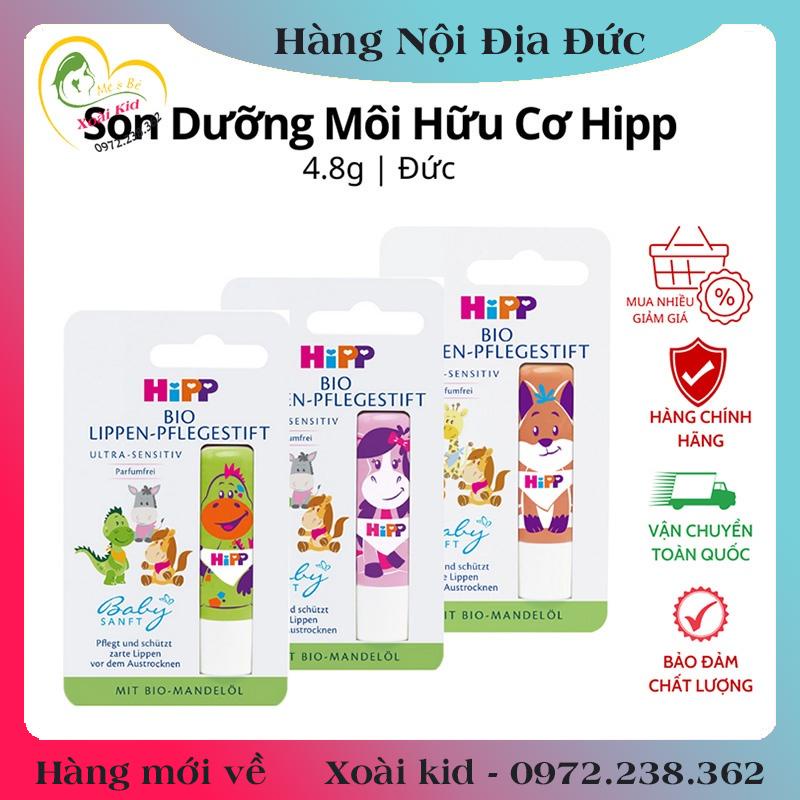 [auth] Son dưỡng môi hữu cơ HIPP BIO trẻ em cao cấp an toàn cho bé - Nội địa Đức Đủ Bill [Hot]