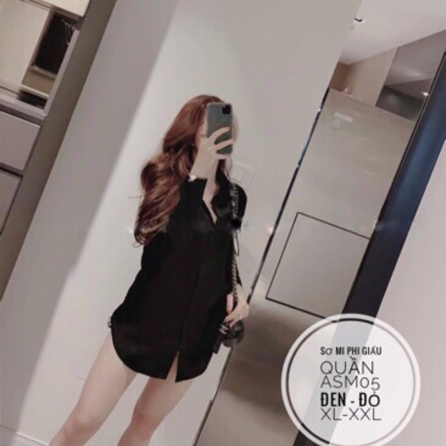 Áo sơ mi cổ đức công sở đẹp ,  Áo sơ mi dáng suông vải mềm thoáng mát sơ mi dài tay , ngắn tay | BigBuy360 - bigbuy360.vn