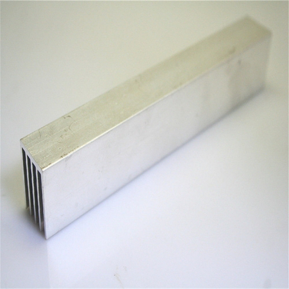 Ready Stock LED Heat Sink Silver-White Aluminum 150x19.7x15.6mm