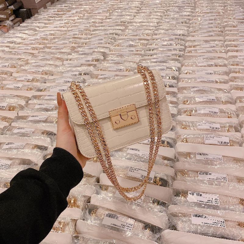 Túi đeo chéo dáng hộp