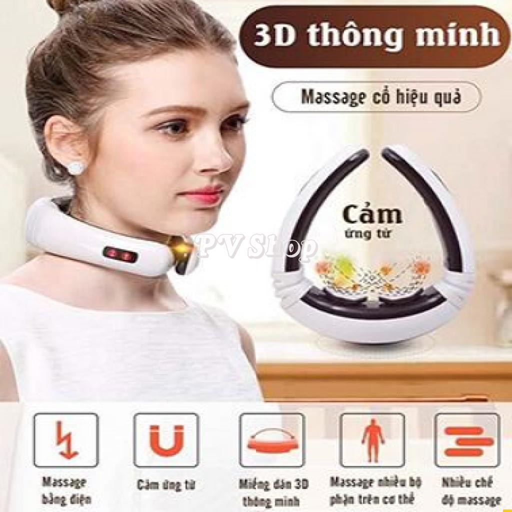 Máy Massage Cổ Vai Gáy Trị Liệu Công Nghệ Nhật Bản.