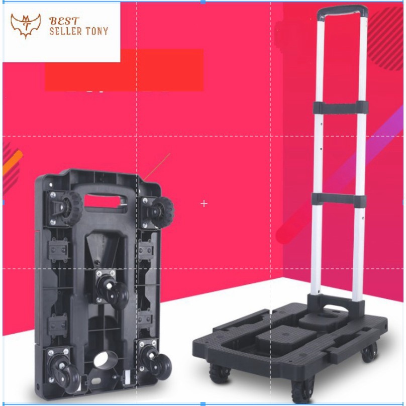Libishop - Xe Kéo Đẩy Hàng Nhập Khẩu Gấp Gọn 200kg  FREESHIP