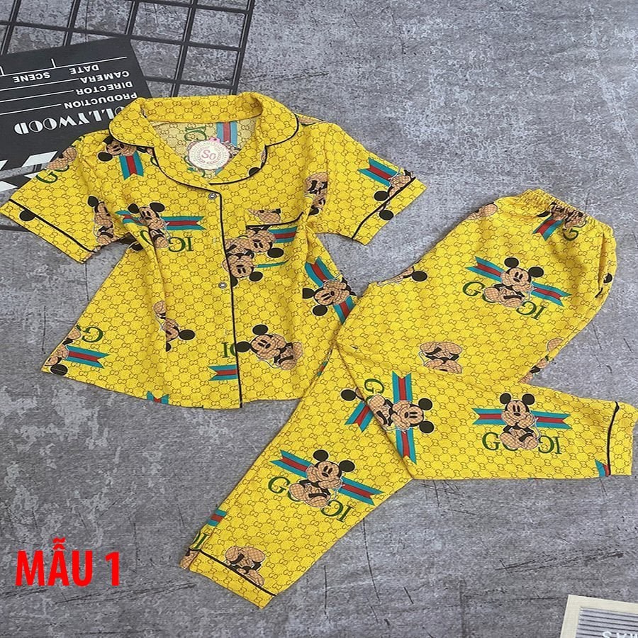 Bộ Quần Áo Ngủ Lụa Cao Cấp, Pyjama Nữ Mềm Mịn Siêu Mát [ FREESHIP + VIDEO ẢNH THẬT ] | BigBuy360 - bigbuy360.vn