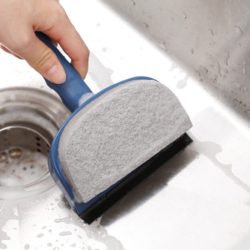 Bàn chải vệ sinh cửa kính hai mặt tiện dụng tùy chọn màu sắc