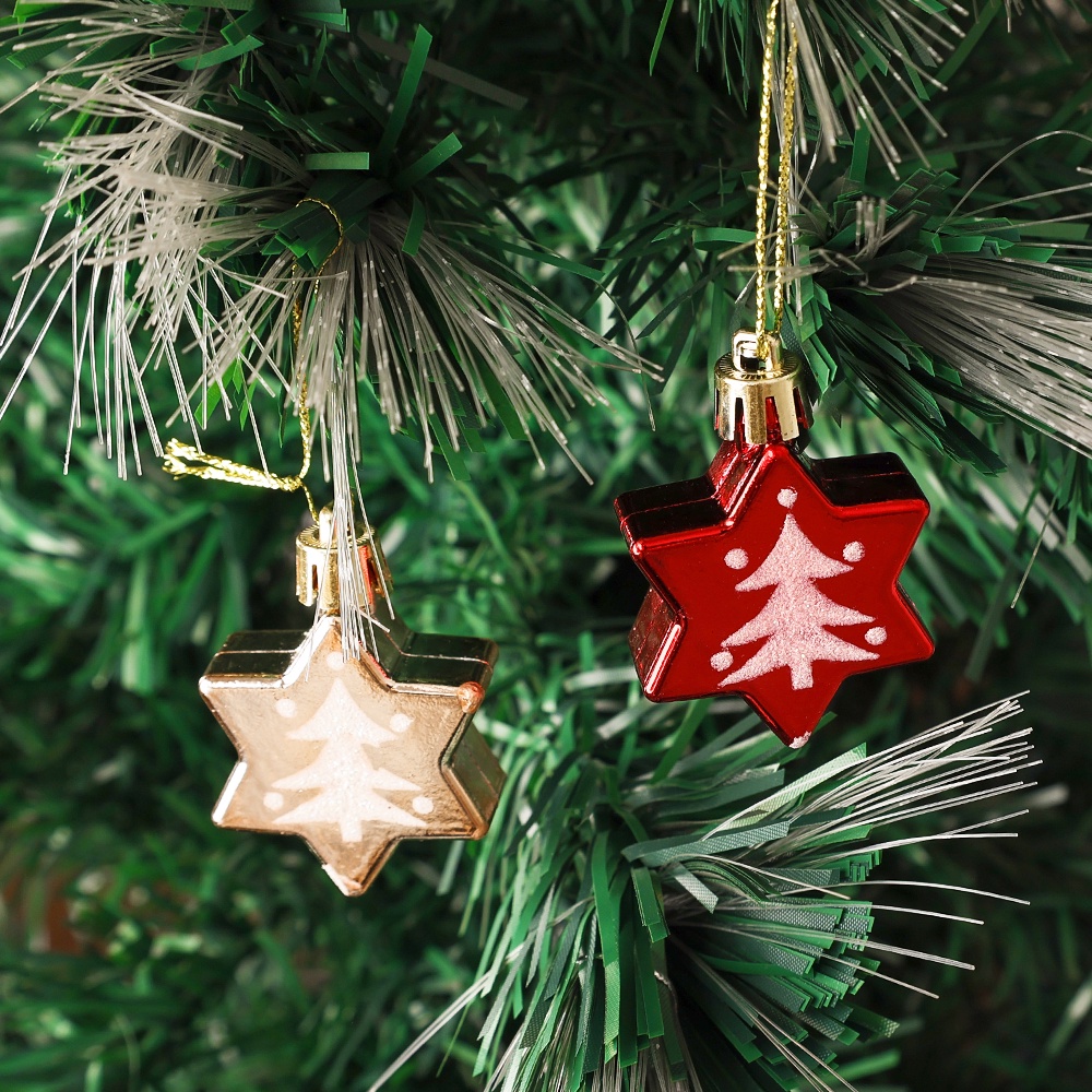 Hộp 5 Trái Châu Trang Trí Cây Thông Noel