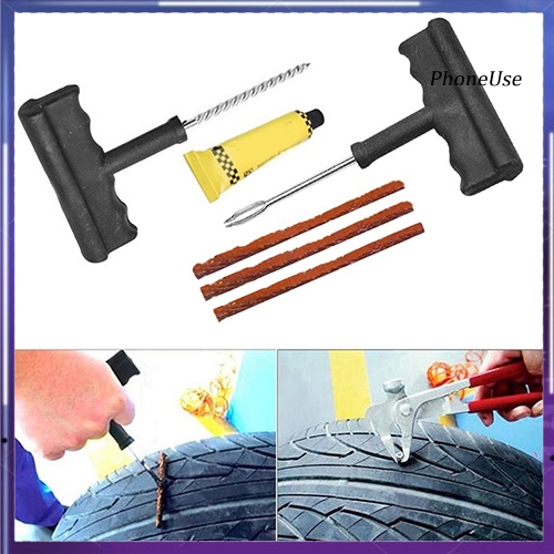 Bộ 3 Thanh Vá Lốp Xe Máy/Xe Hơi Chất Liệu PU
