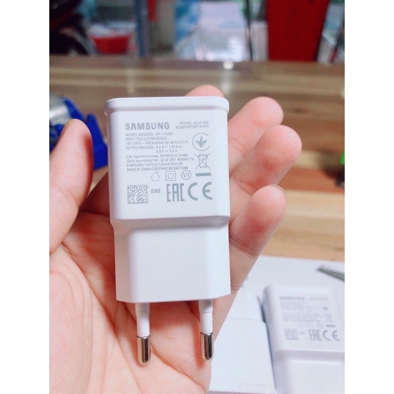 Cóc sạc nhanh 3.0 samsung S10, S10+ , Mã  ADV cao cấp, dòng điện 5V- 2A , sản phẩm  bảo hành 12 tháng