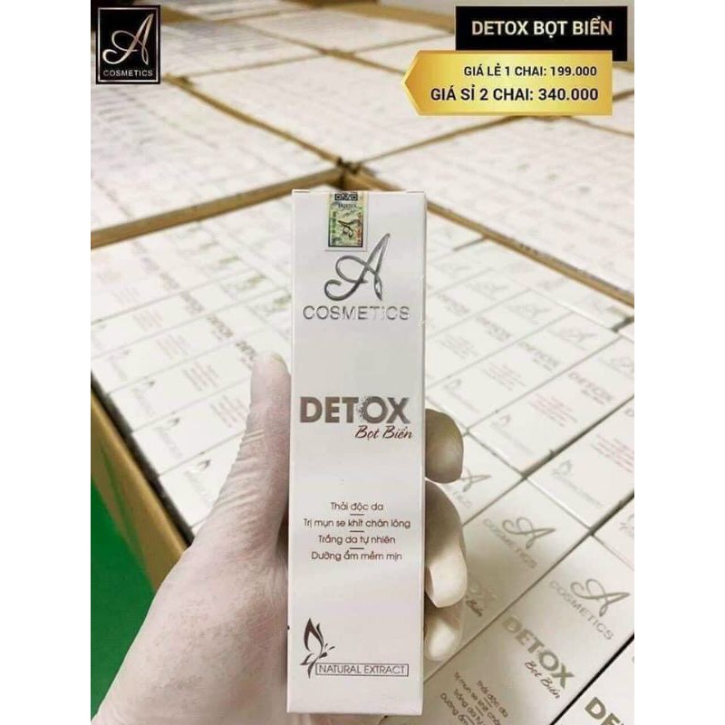 Thải Độc Da Bọt Biển Detox chai 80ml