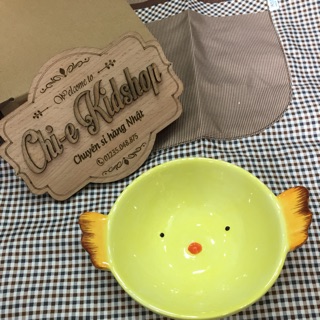 Bát gốm sứ gà tròn