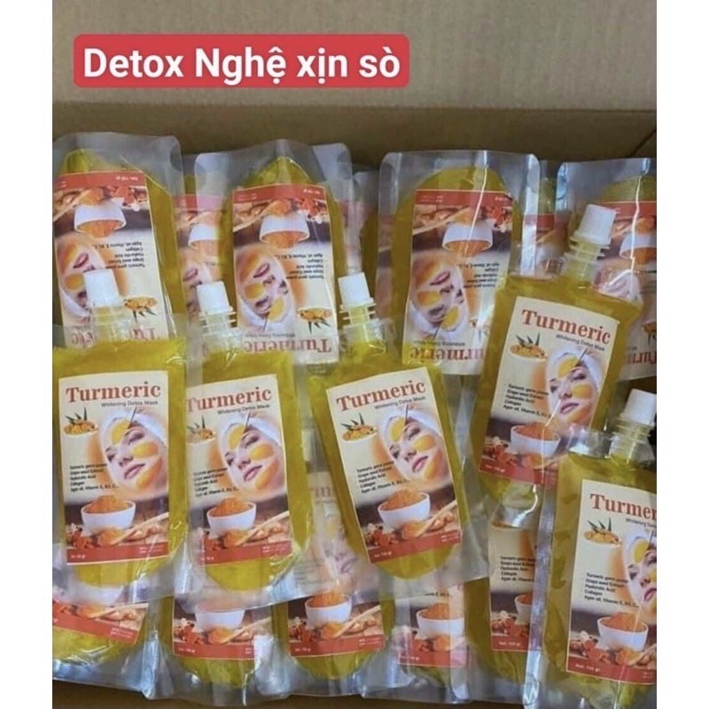 detox nghệ sủi bọt hâmde 150ml