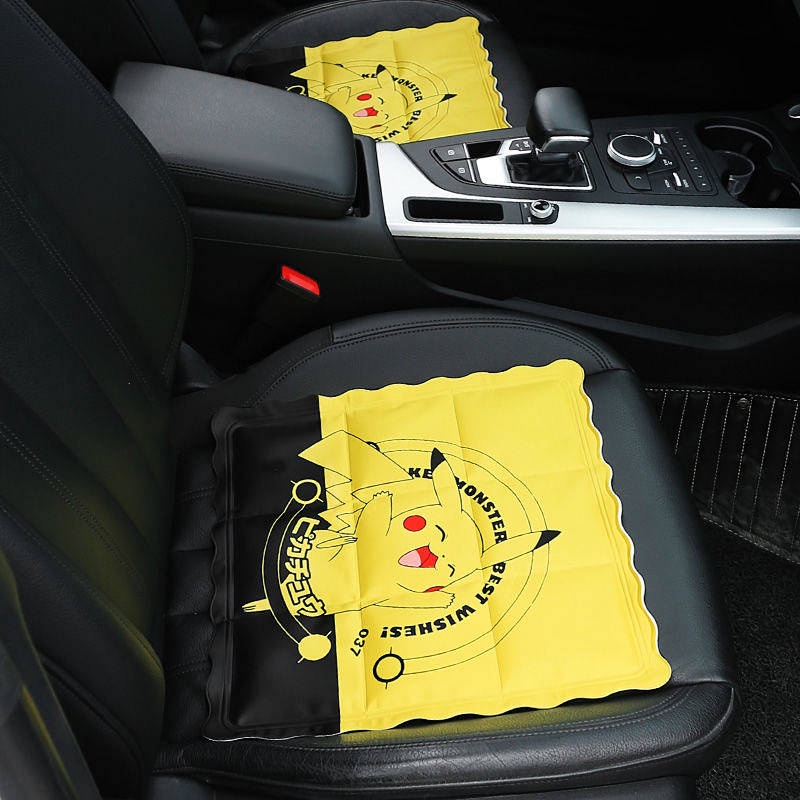 Fashion Brand Pikachu Cushion Cooling Mat for Summer Summer Car Cushion Car Cool Cushion Ice Pad Cool Cooling Car Fashion Car Department Store