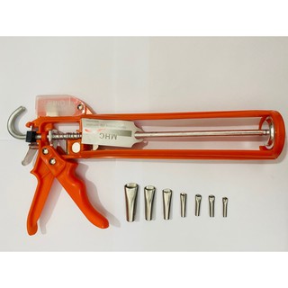 Bộ súng bắn keo tự ngắt MCK + 7 đầu vòi Inox